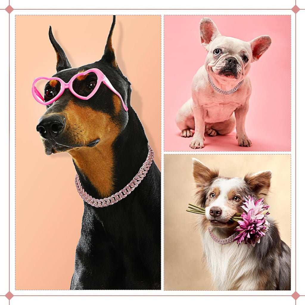 Collar con Diamantes Mascotas