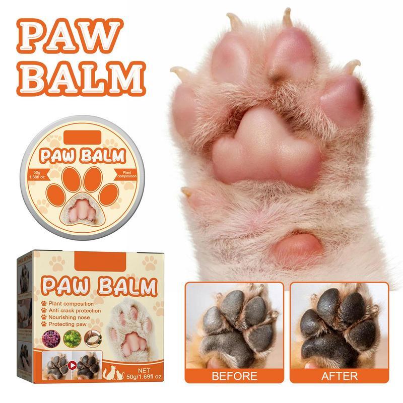 Crema hidratante para el cuidado de las garras de las mascotas