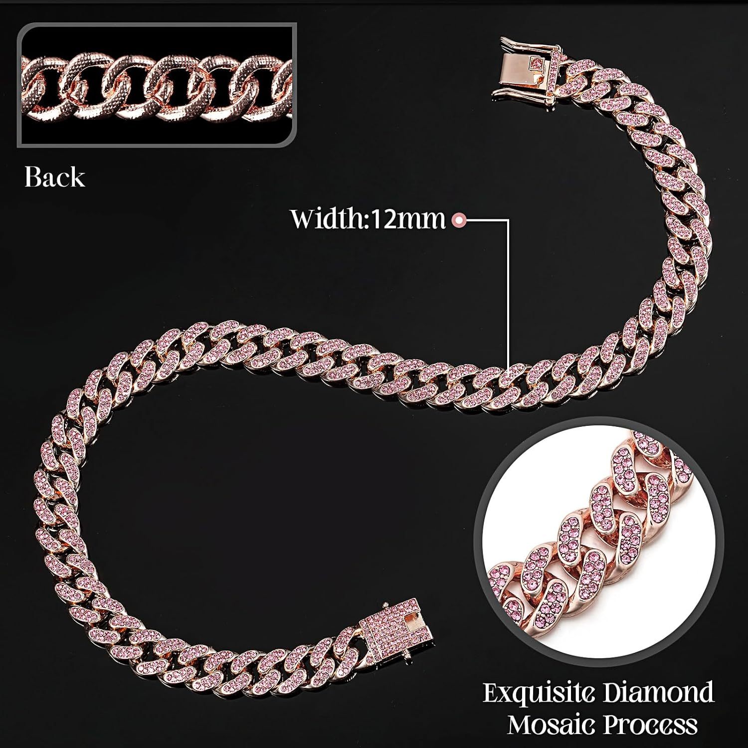 Collar con Diamantes Mascotas